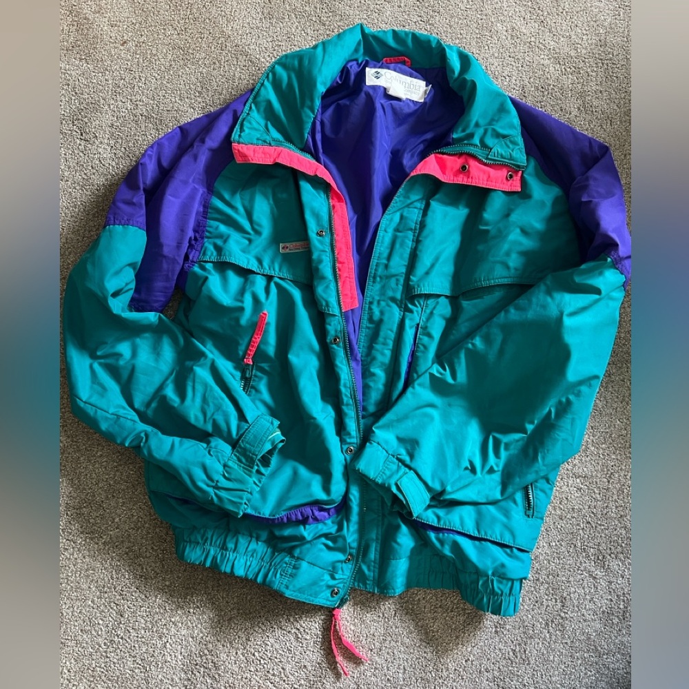 Vintage Columbia Jacket Radial Sleeve Men’s Tall XL